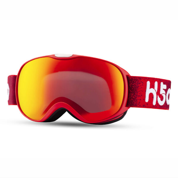 FA-024 red frame ski goggle tubeesports small size junior size snow goggle